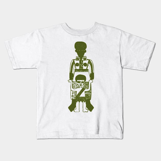 Family of Mayan Kids T-Shirt by IndianaWild